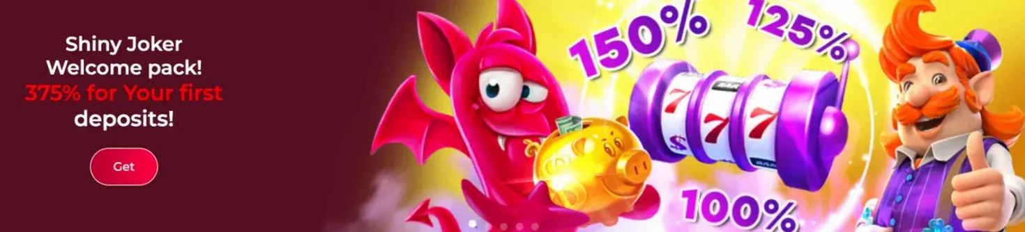 Shinyjoker Casino Gaming Banner